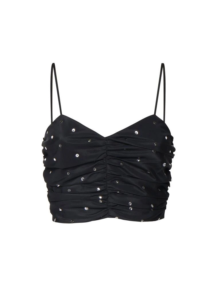 PINKO Pinko Nevache Embellished Gathered Top 1