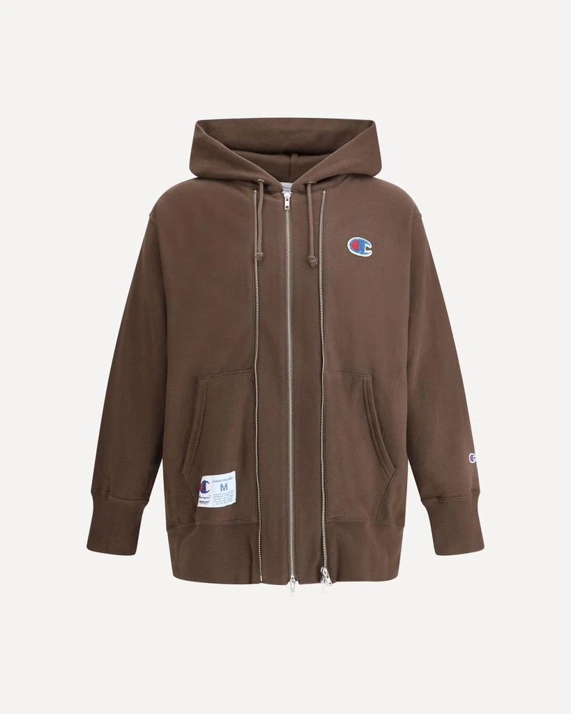 UNDERCOVER Hoodie with double zipper 1