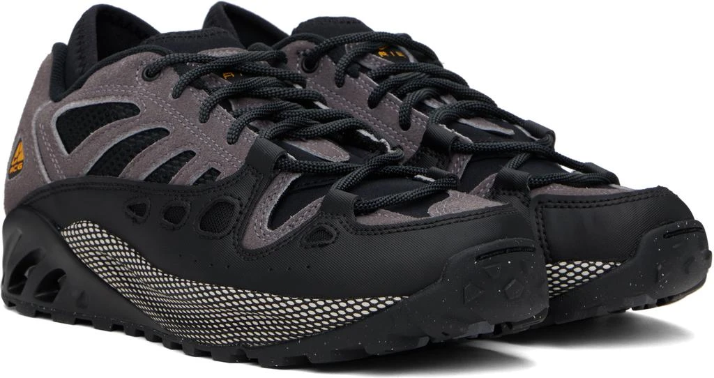 NIKE Black & Gray ACG Air Exploraid Sneakers 4