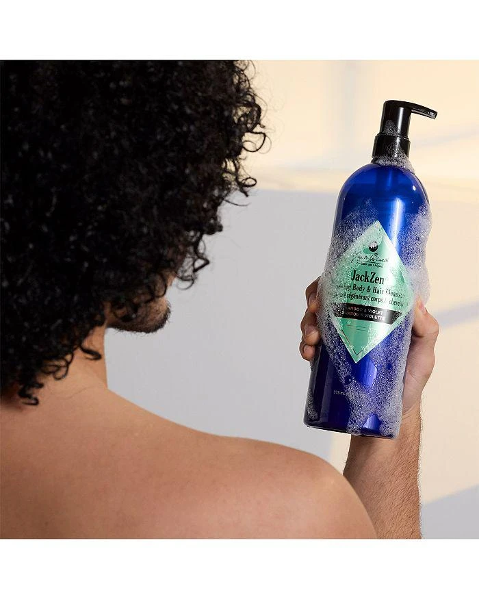 Jack Black JackZen Renewing Body 
Hair Cleanser with Bamboo 
Violet 33 oz. 4