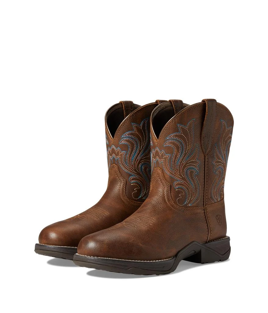 Ariat Anthem Round Toe Shortie Western Boot 1