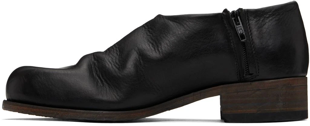 Edward Cuming Black Adam Signature Edition Bubble Toe Zip On Loafers 3