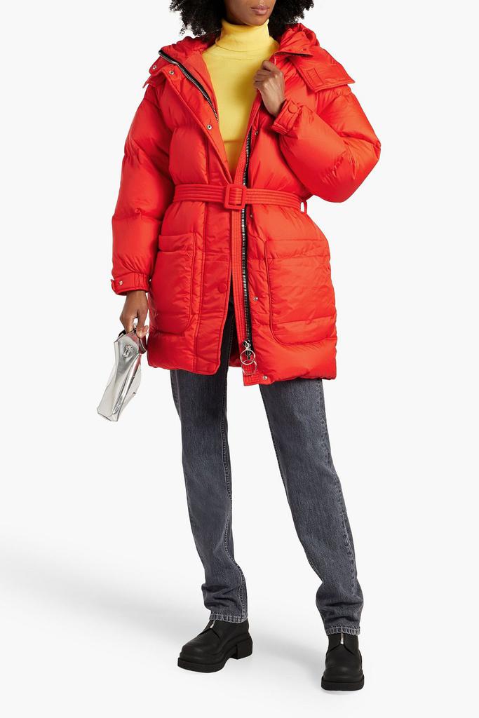 IENKI IENKI Killer J belted quilted shell hooded down coat