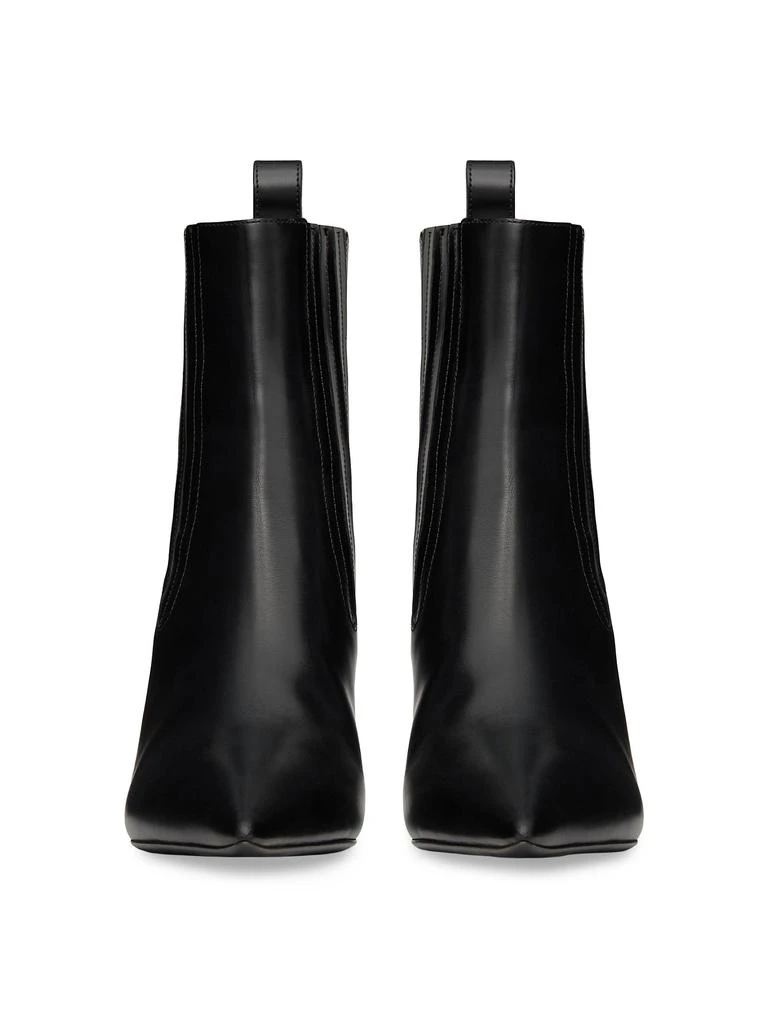 Valentino Beatle 75MM VLogo Lockette Brushed Leather Boots 4