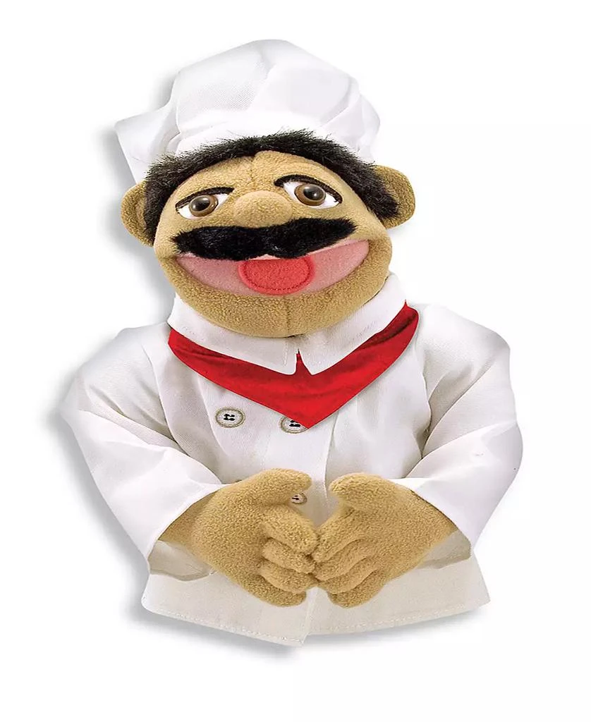 Melissa & Doug Melissa & Doug Chef Puppet With Detachable Wooden Rod for Animated Gestures 1