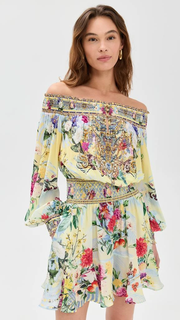 Camilla Off Shoulder Short Dress 1