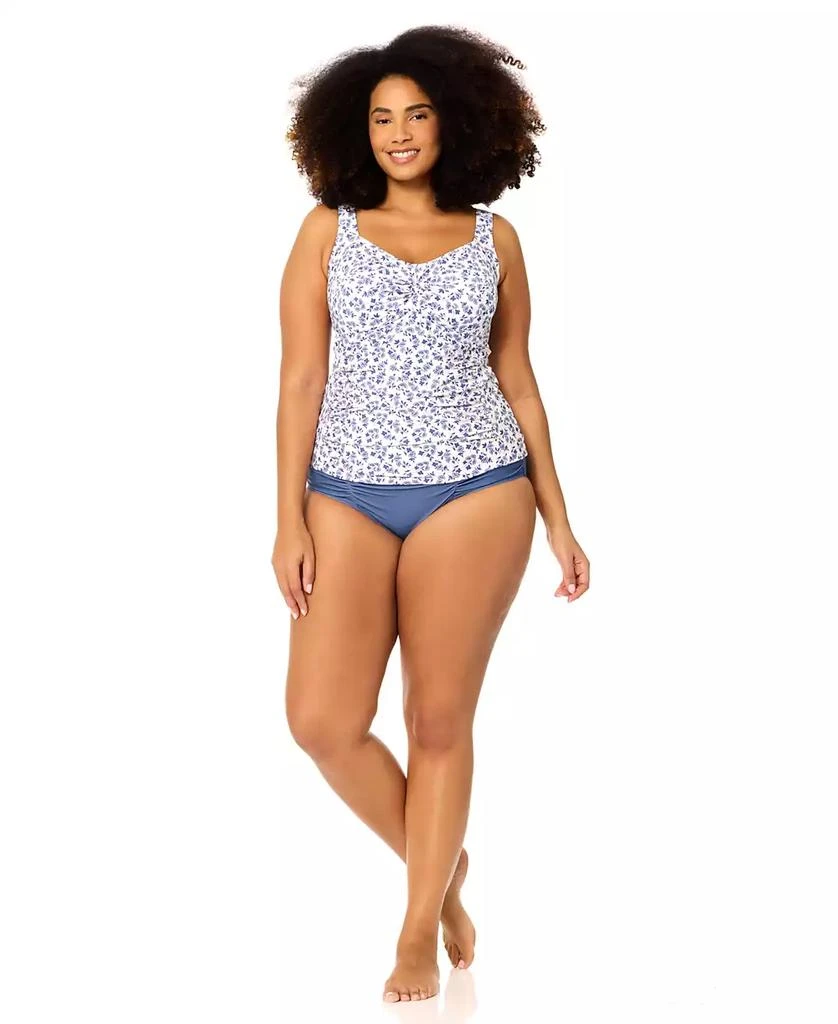 Raisins Curve Plus Size Sasha Sweetheart Neck Tankini Top