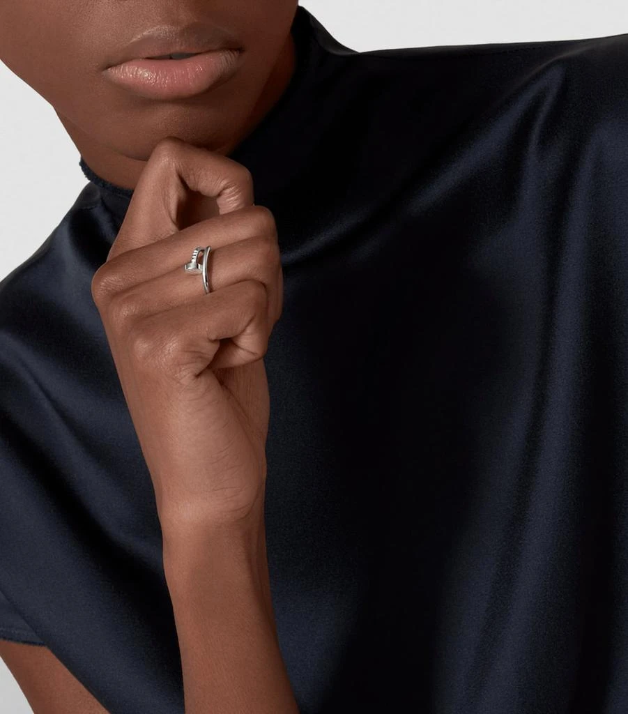 Cartier Small White Gold Juste un Clou Ring 4