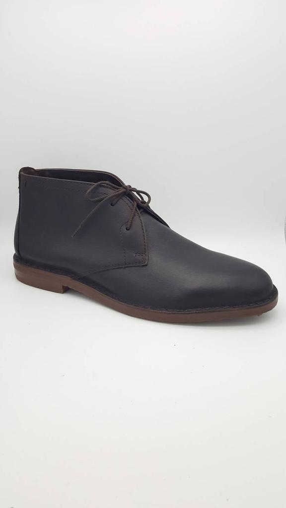 Trask Mens Brady Shoe In Dark Brown