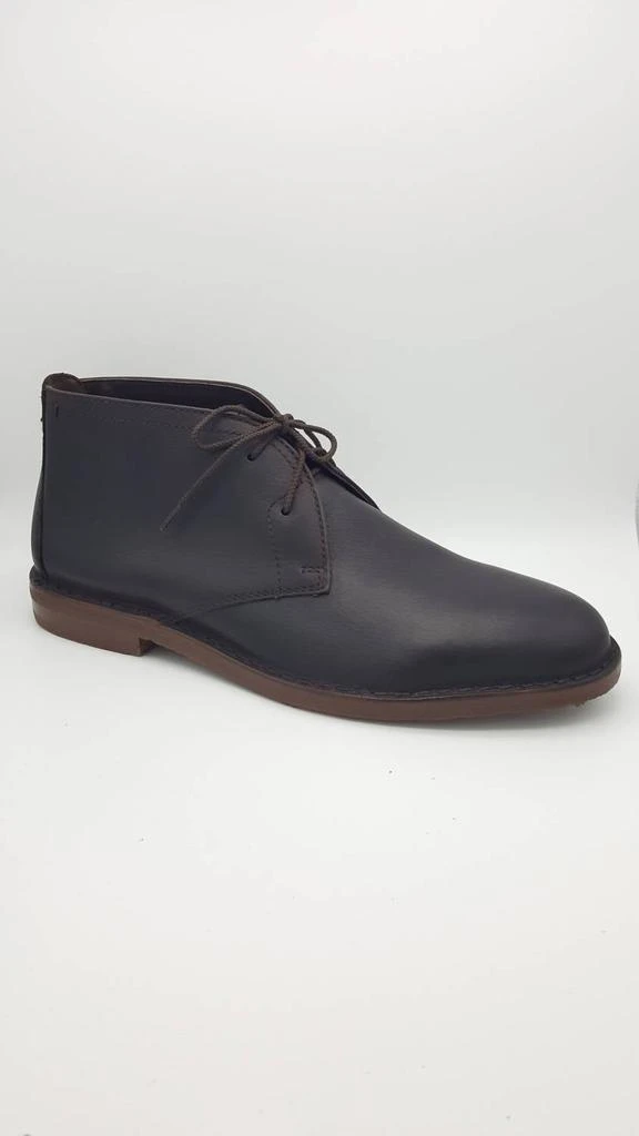 Trask Mens Brady Shoe In Dark Brown 1