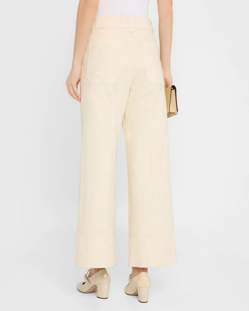 Marella Reseda1 Cropped Wide-Leg Trousers 3