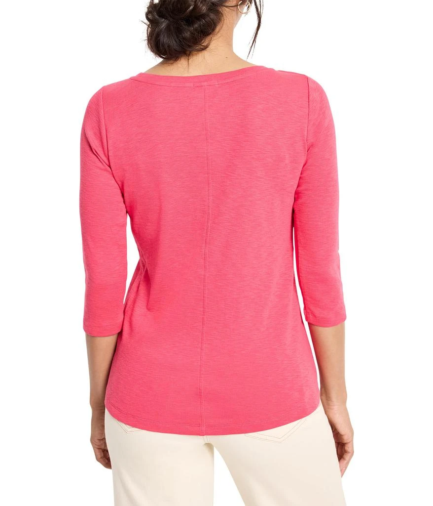 NIC+ZOE 3/4 Sleeve Boat Tee 3