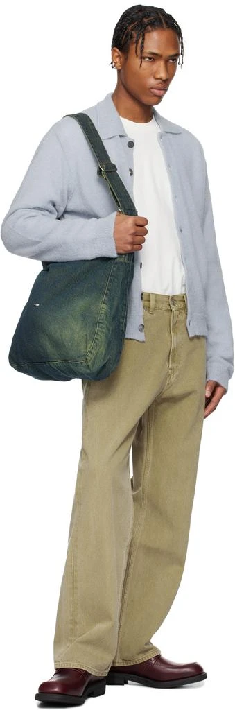 Our Legacy Blue Sling Bag 4