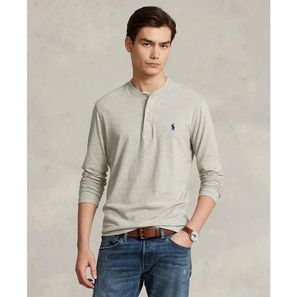 Polo Ralph Lauren Men's Cotton Slub Jersey Henley Shirt 1