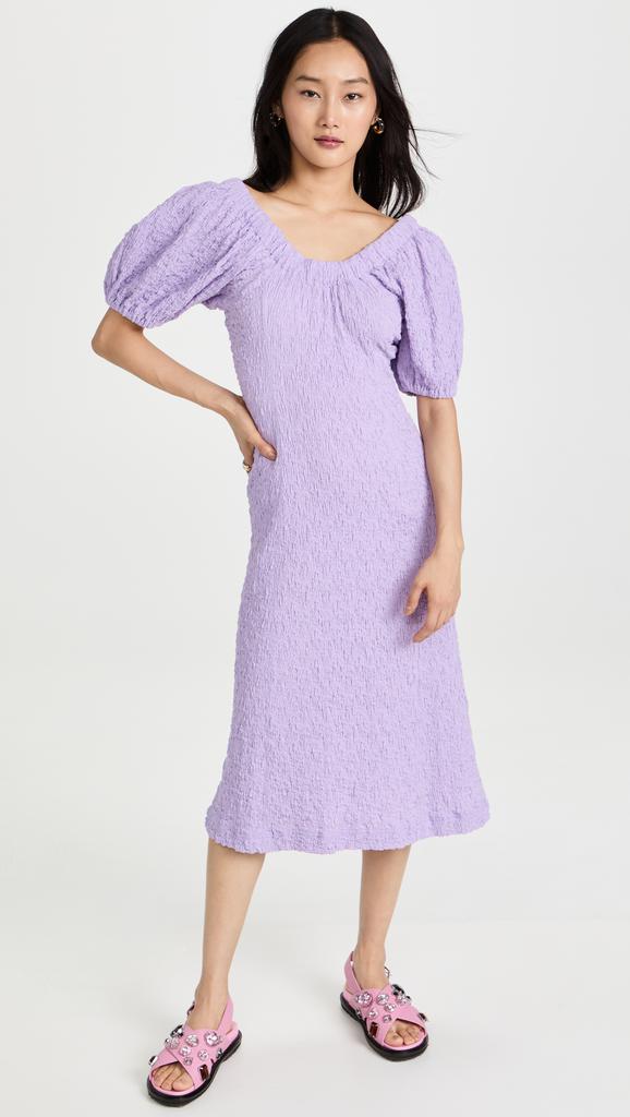 Stine Goya Garance Smocked Dress