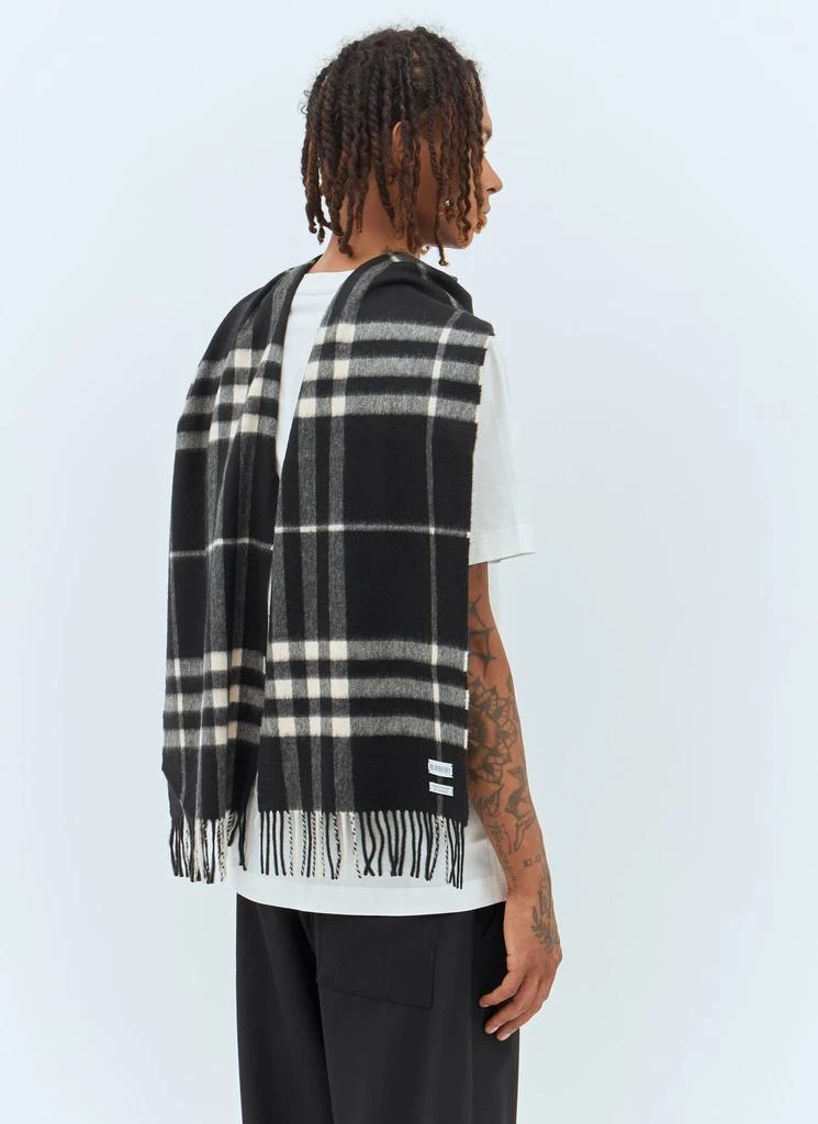 Burberry Giant Check Cashmere Scarf 4