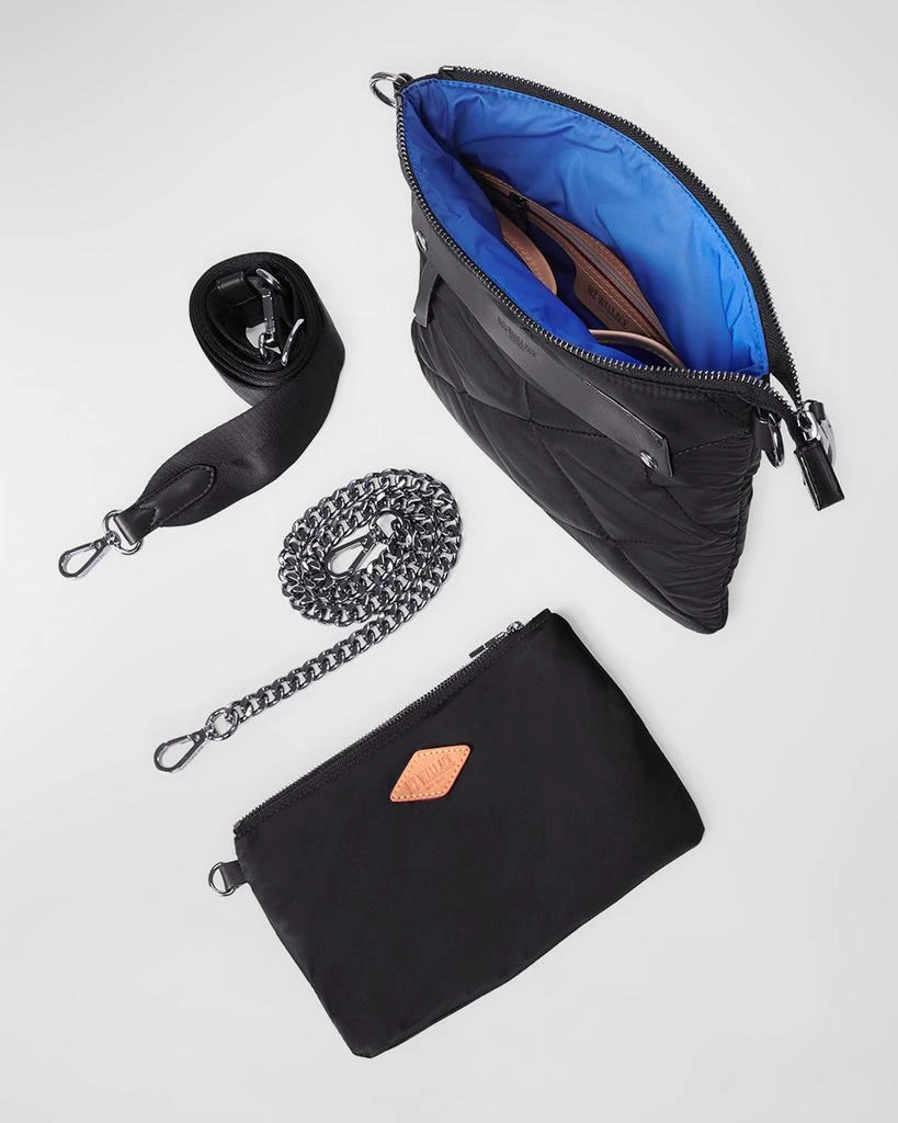 MZ Wallace Madison Quilted Flat Crossbody Bag 3