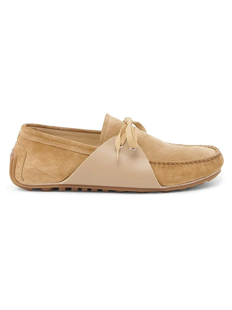 Moschino Suede Driving Loafers - Business Casual Shoes  display picture 3