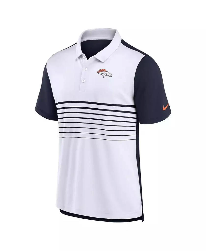 NIKE Men's Navy/White Denver Broncos Fashion Performance Polo 2