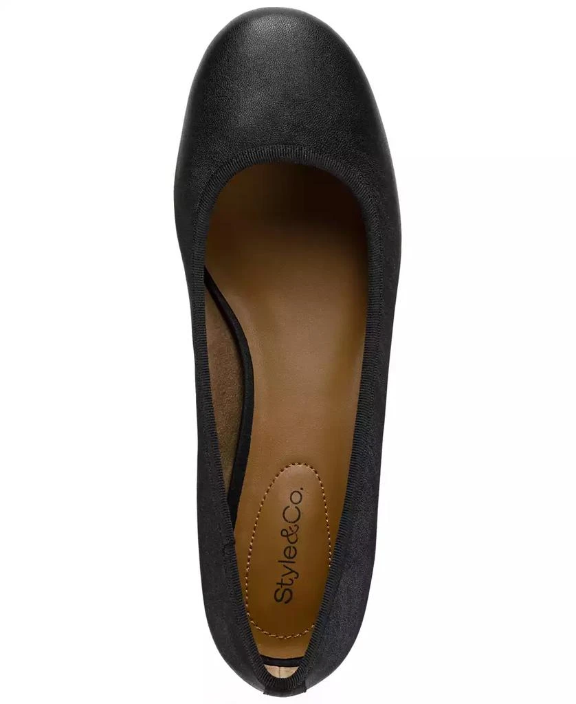 Style 
Co Women
s Ginna Hidden Wedge Flats, Macys
 Exclusive 4
