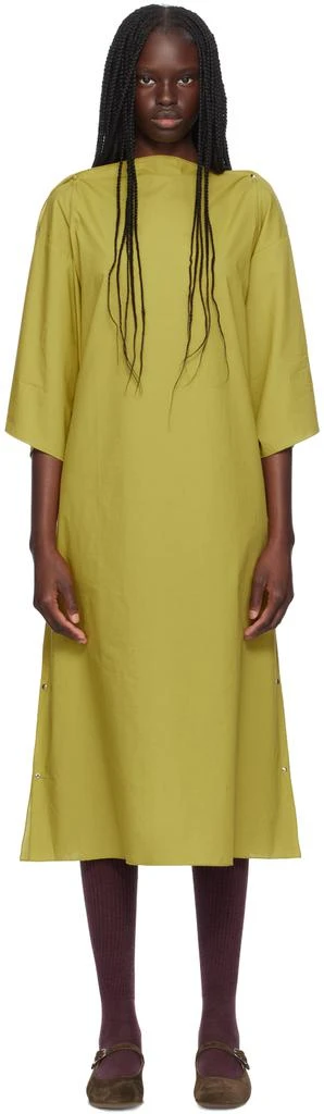 Baserange Green Ned Midi Dress 1