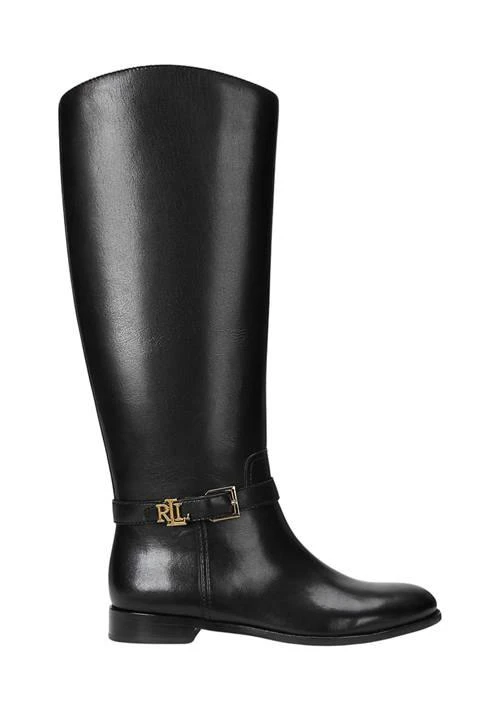 Ralph Lauren Ralph Lauren Brooke Burnished Leather Riding Boots 1