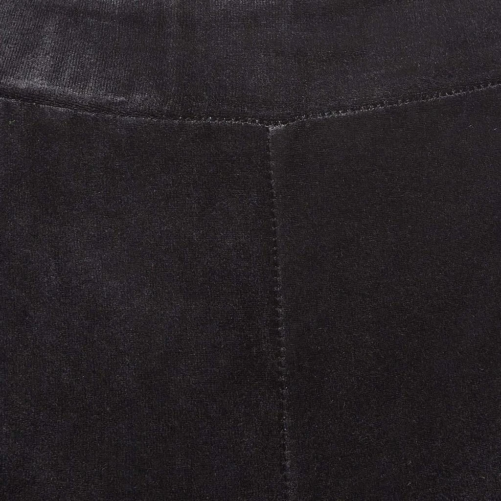 Theory Theory Black Velvet Knit Leggings S 3