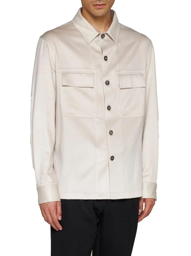 Zegna Zegna Oasi Buttoned Straight Hem Shirt 2
