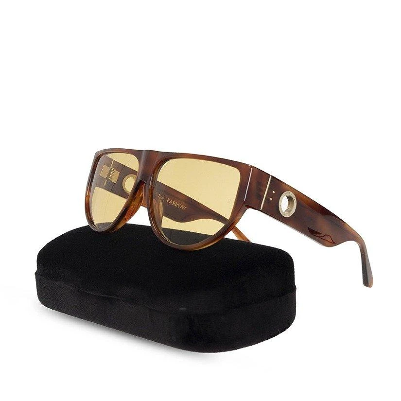 Linda Farrow Elodie Oversize-Framed Sunglasses – On Sale Now  display picture 1