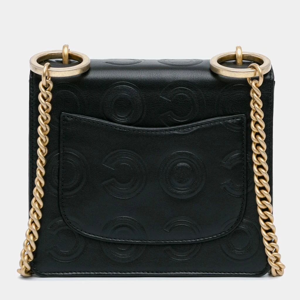 Chanel Chanel Black Coco Embossed Flap Shoulder Bag
 3