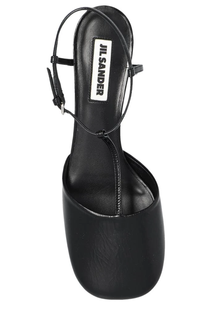 Jil Sander Jil Sander T-Bar Square Toe Pumps 4