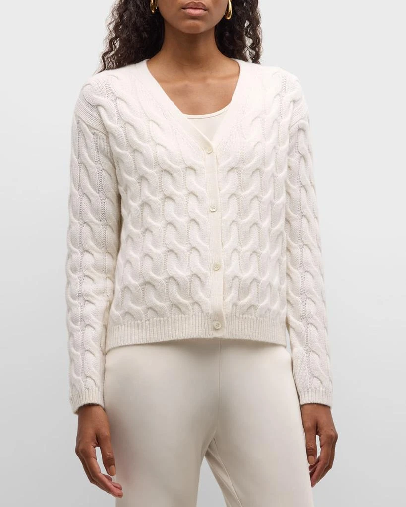 TSE Cashmere Cashmere Cable-Knit Cardigan 4