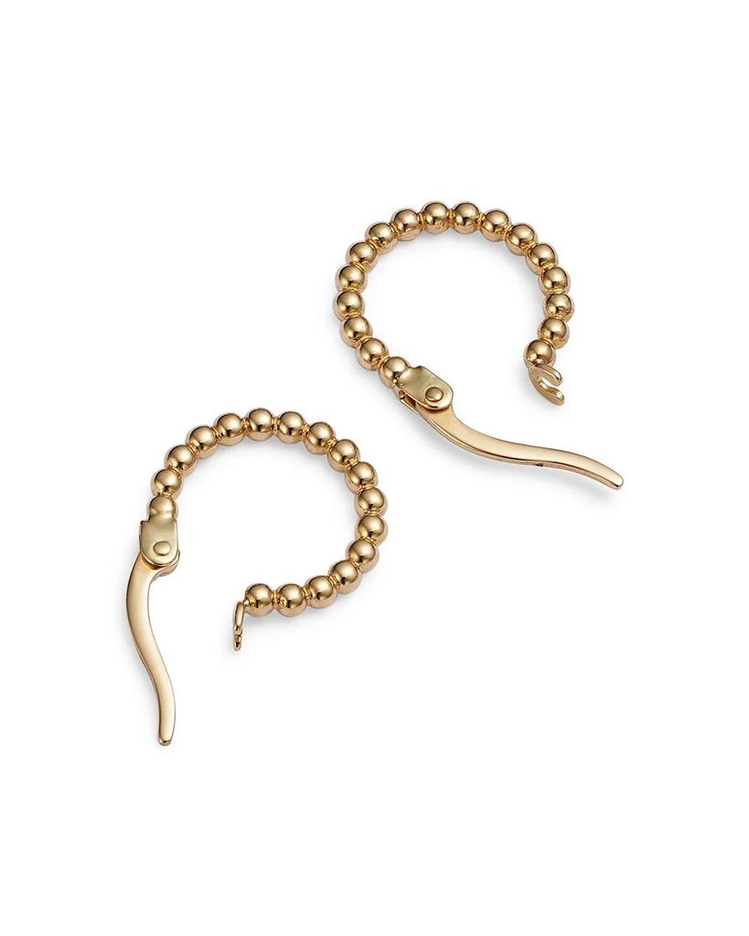 Moon 
Meadow Beaded Hoop Earrings in 14K Yellow Gold - Exclusive 5