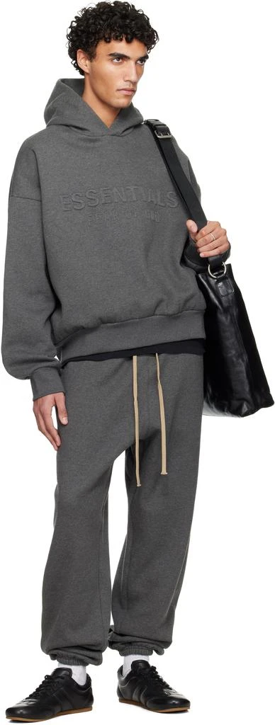 Essentials Gray Holiday Classic Sweatpants 4