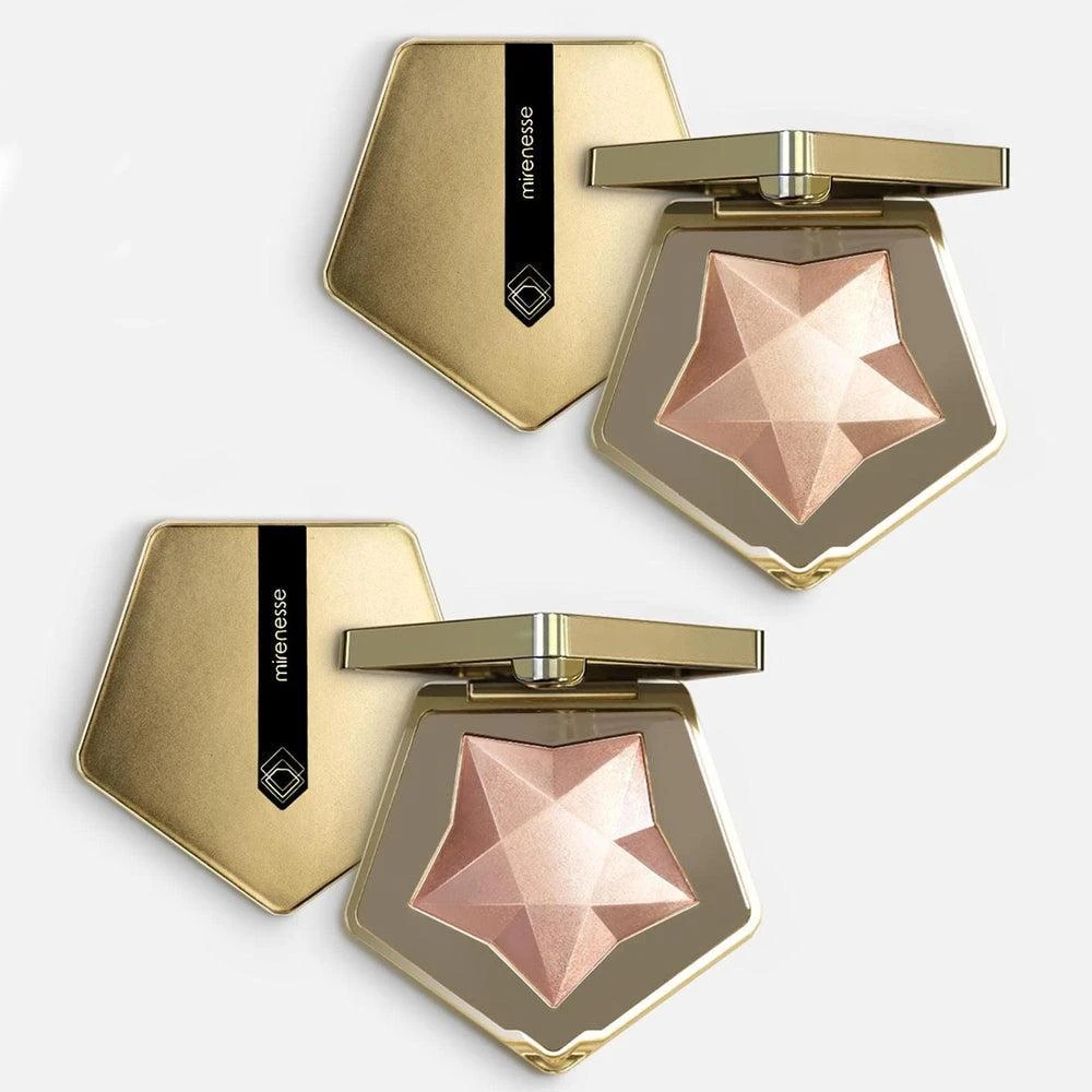 Mirenesse Spellbound Glass Glow All Over Highlighter Duo