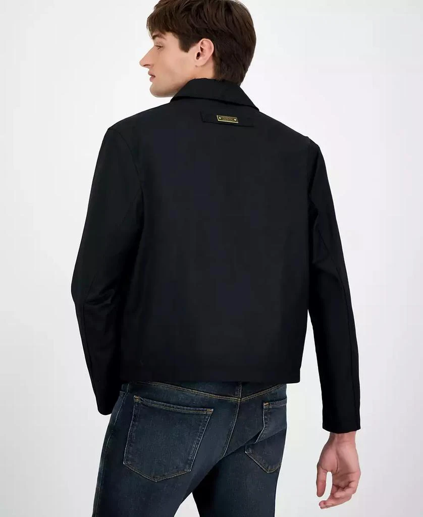 Hugo Boss Men
s Bapo Harrington Mid-Weight Regular Fit Wax Jacket 2