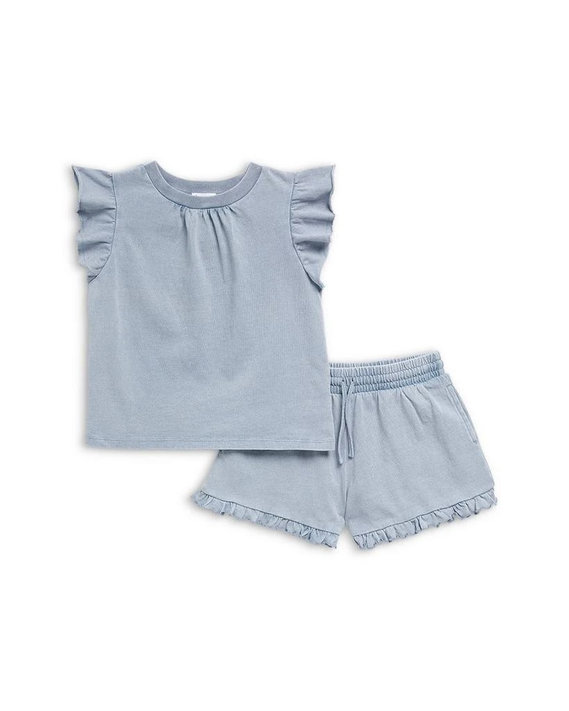 Splendid Girls' Indigo Top & Shorts Set - Little Kid 1