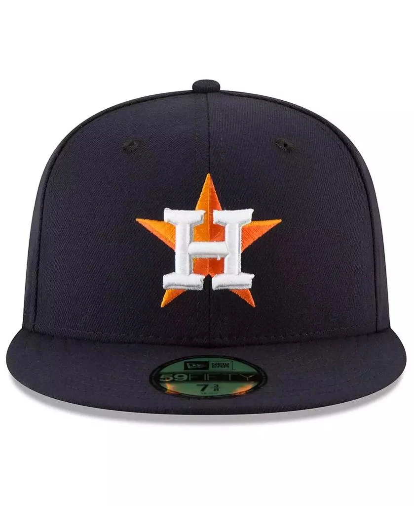 New Era Men's Navy Houston Astros 2022 World Series Side Patch 59FIFTY Fitted Hat 4