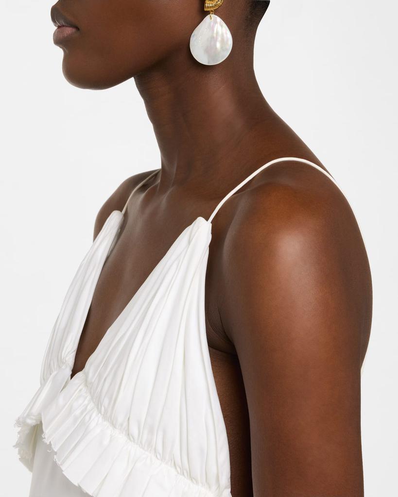 NEST Jewelry Mother of Pearl Shell Earrings