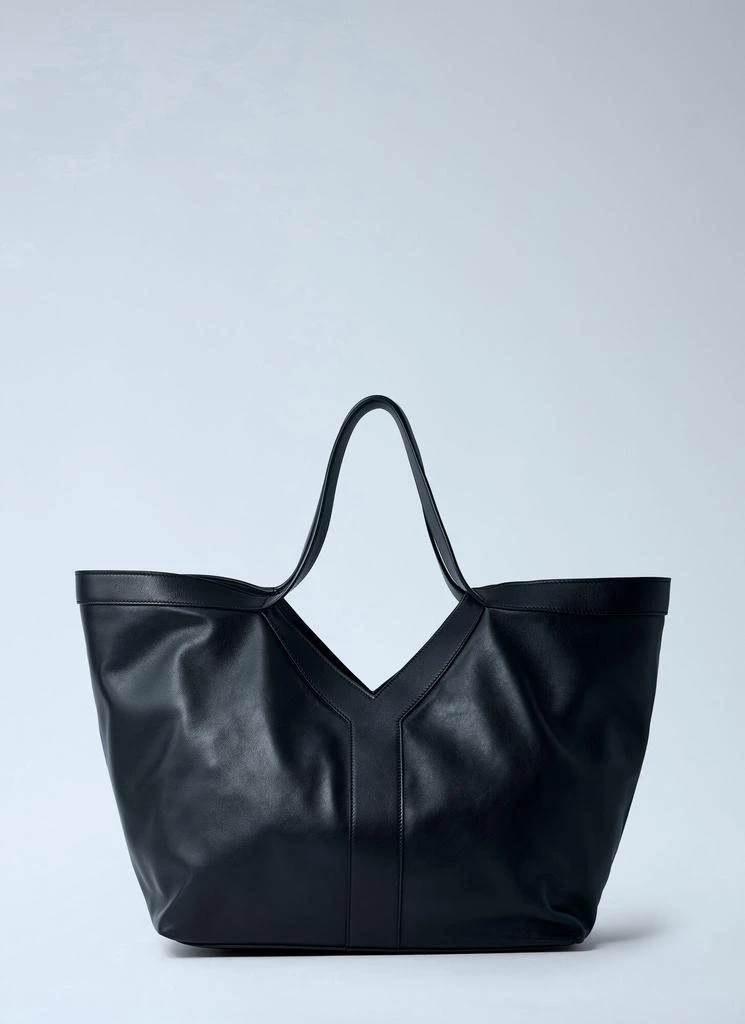 Yves Saint Laurent Large Y-Shaped Leather Tote Bag 1