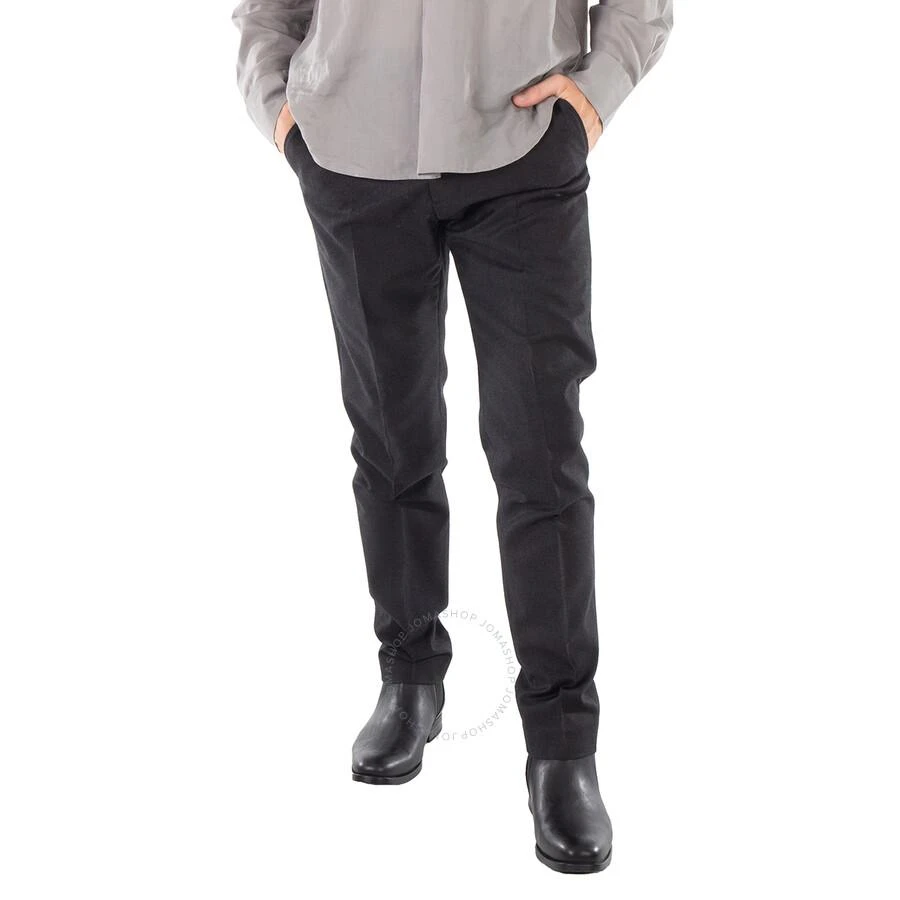 AMI Men's Gris Chine Cigarette Pants 1