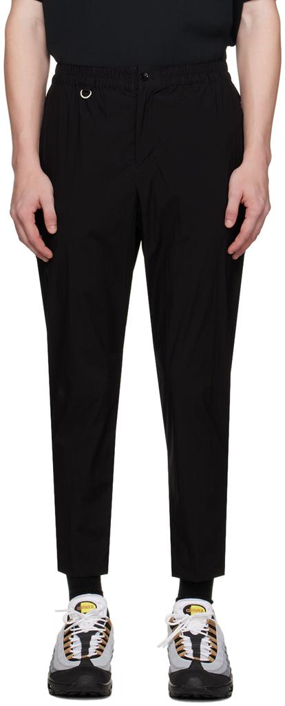SOPHNET. Black Easy Trousers