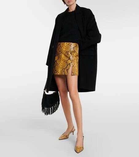 Isabel Marant Pilia leather slingback pumps 2