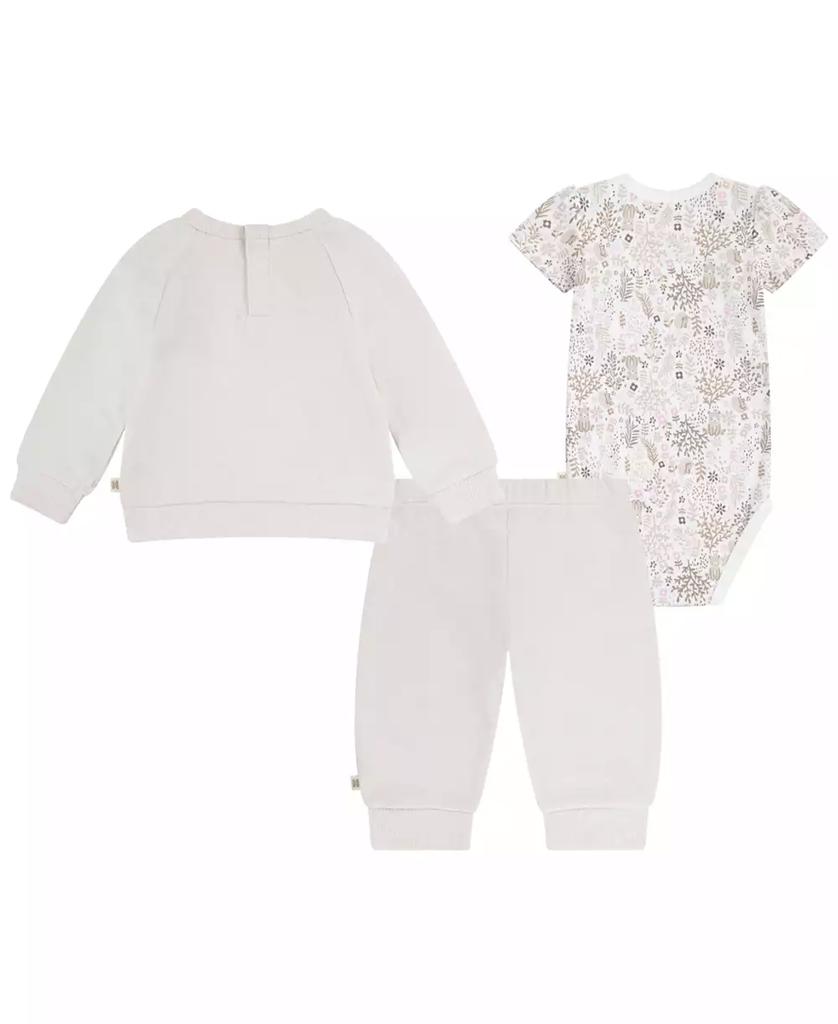 Huggies Baby Girls Crew, Bodysuit and Pants Set