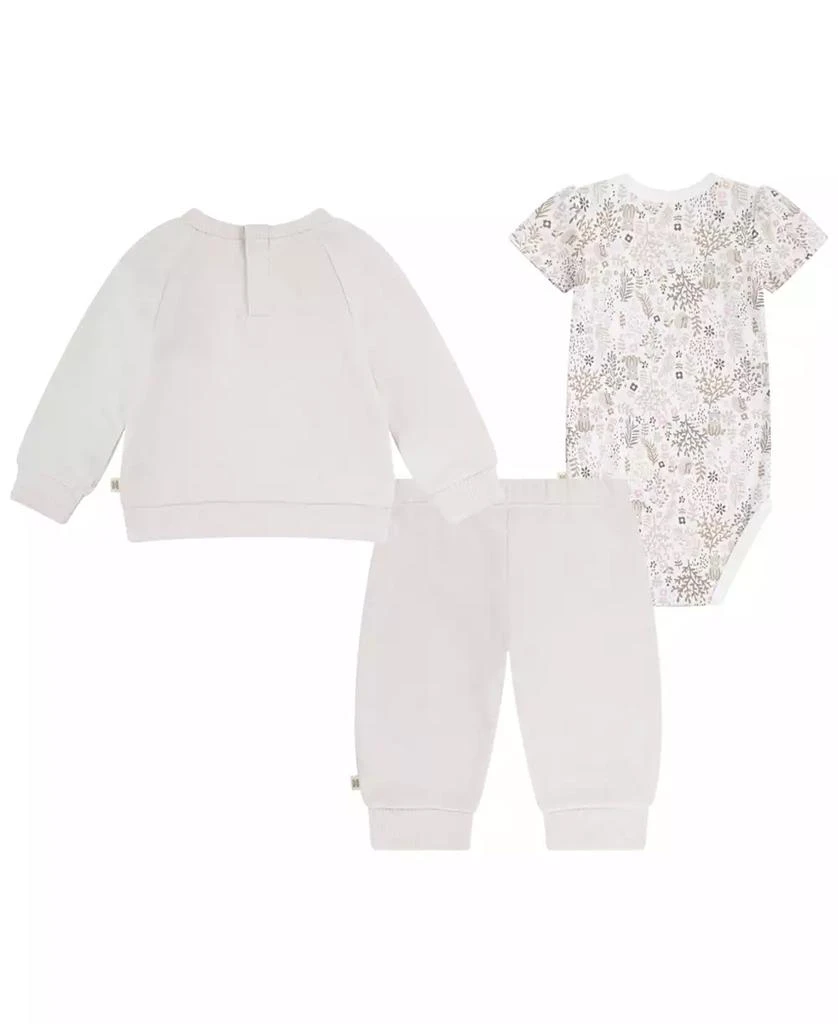 Huggies Baby Girls Crew, Bodysuit and Pants Set 2