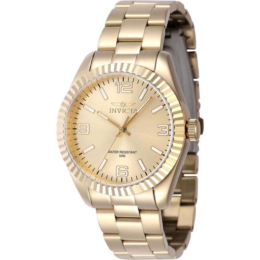 Invicta Invicta Specialty Quartz Gold Dial Ladies Watch 47475