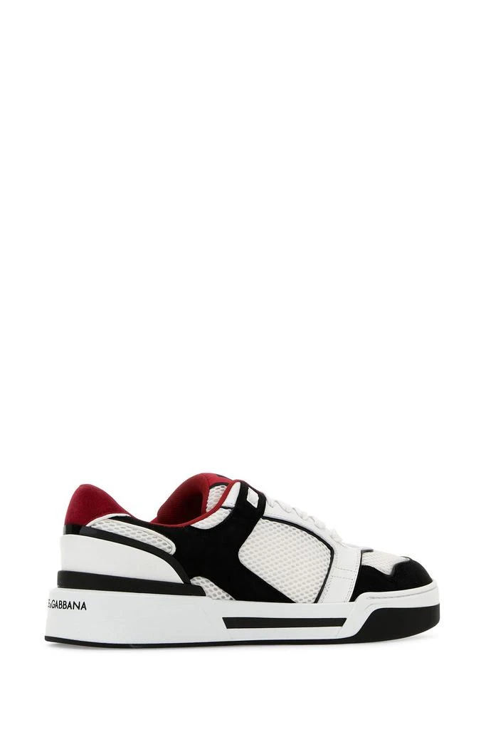 Dolce & Gabbana Multicolor leather and mesh New Roma sneakers 2