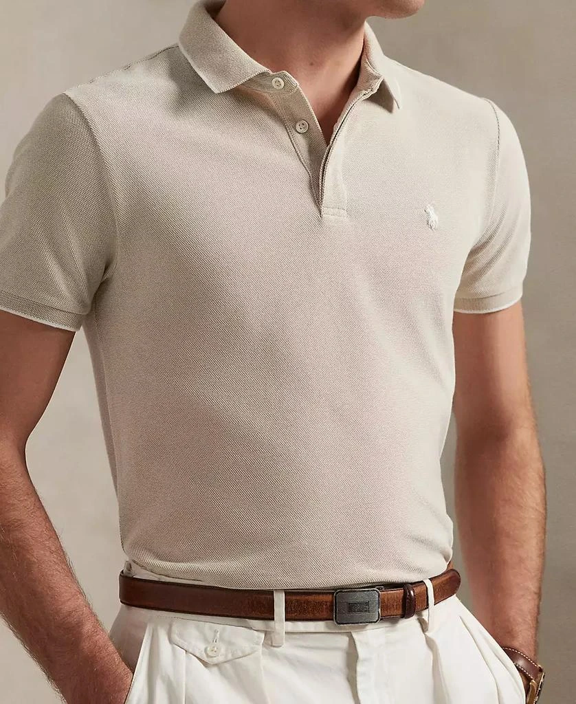 Ralph Lauren Men's Classic-Fit Stretch Oxford Mesh Polo 3