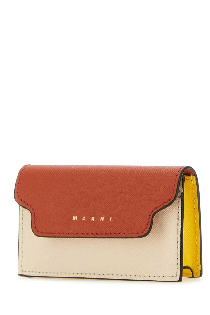 Marni Marni Logo Print Two-Tone Coin Purse 3