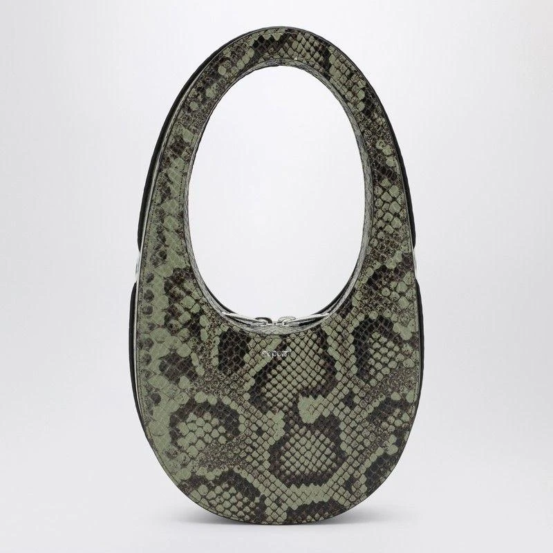 Coperni Coperni Snake Print Small Swipe Bag 1